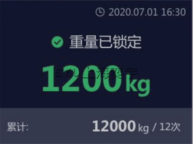 帶打印機(jī)動(dòng)叉車(chē)秤