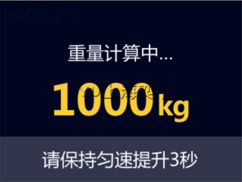 帶打印機(jī)動(dòng)叉車(chē)秤